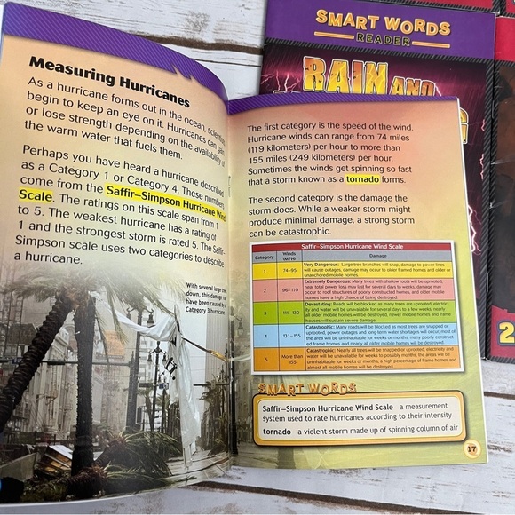 Set of Educational Science Books Smart Words Readers Kids children’s beggining r - Picture 5 of 11